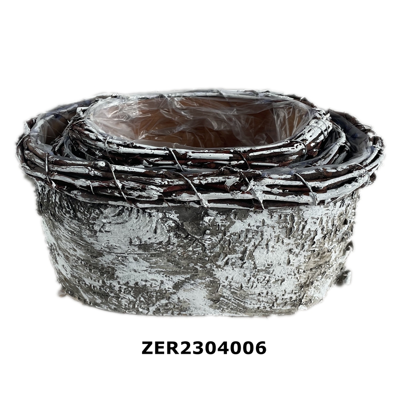 Christmas Birch baskets