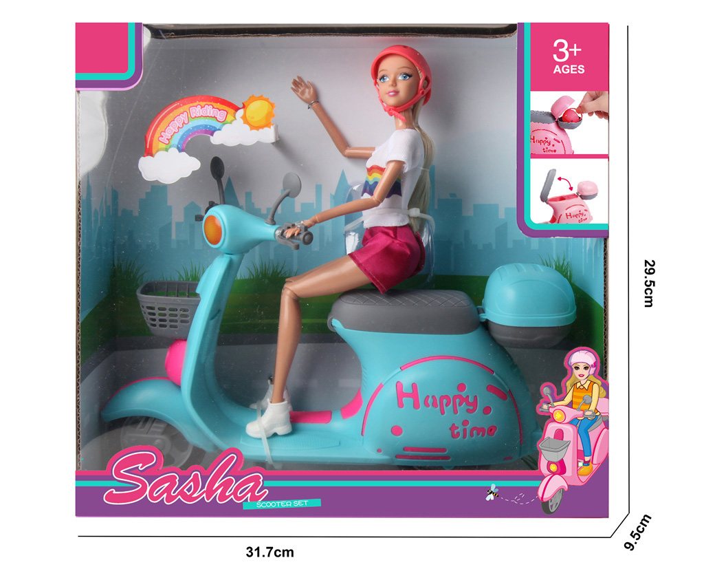 11.5 Inch Doll(With Motorcycle)