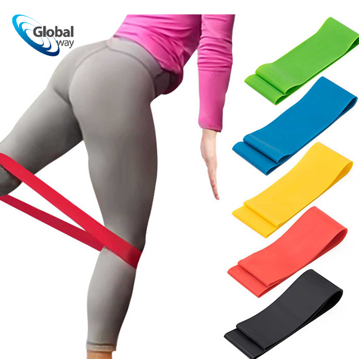 5pcs Resistance Exercise Loop Bands