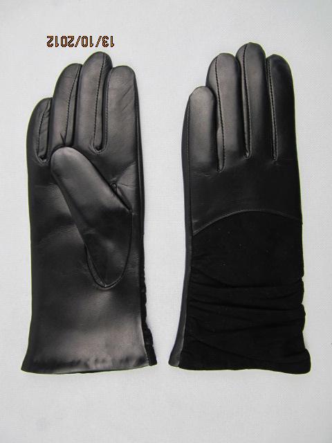 Winter Women's Leather Gloves