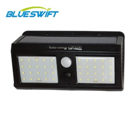 New Product High Lumen Outdoor Waterproof Wall Bracket Light Fitting 2W 3W 4W 5W Solar Wall Lamp