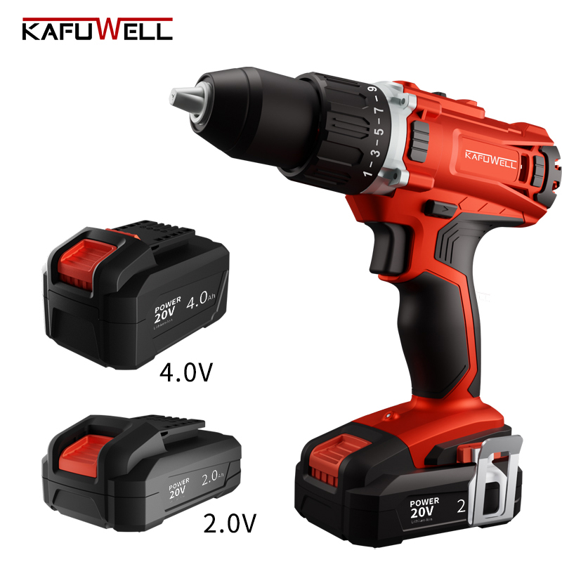 20V dual speed lithium electric drill