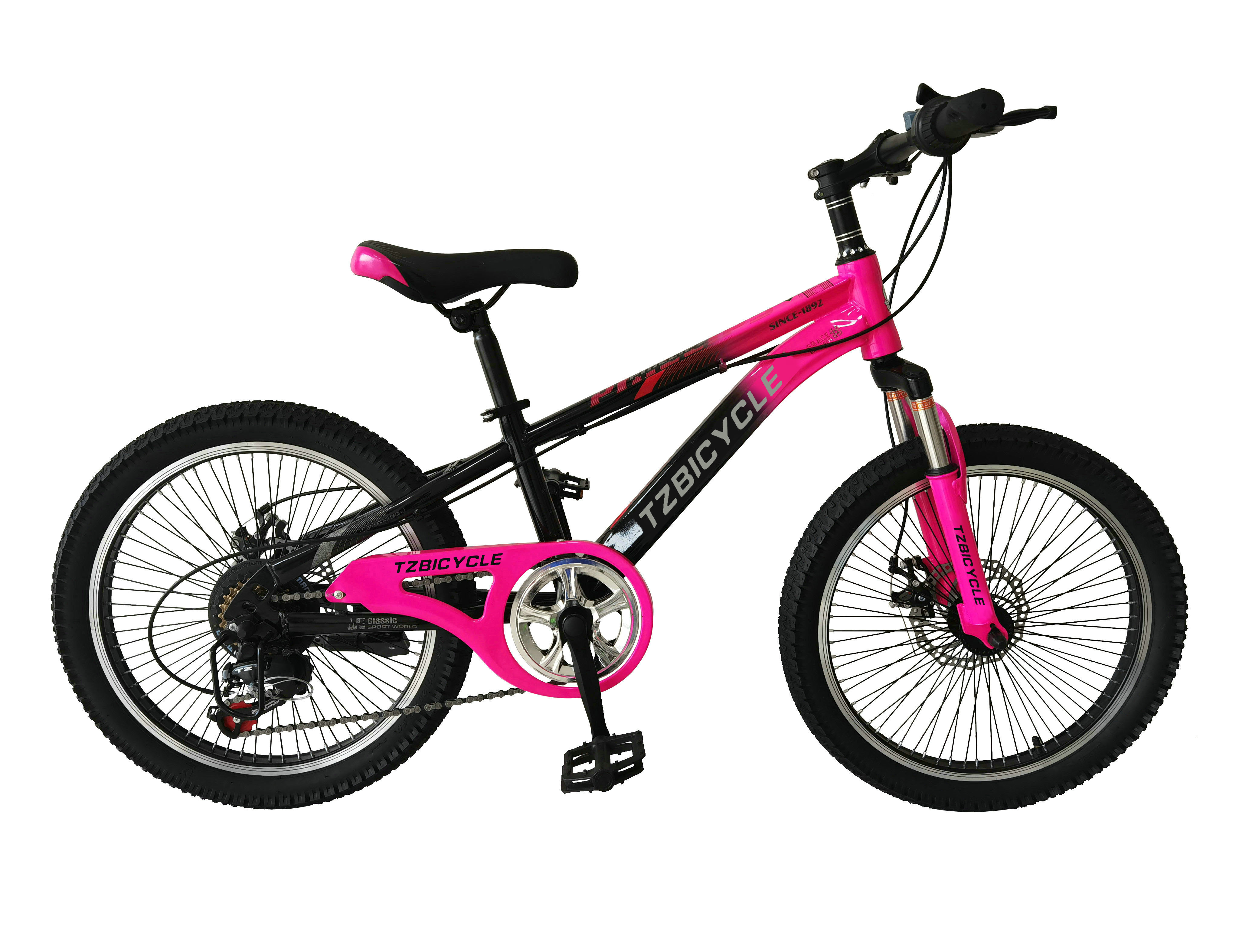 7 speed bicycle 20inch bicycle for boys disc brake bike spoke wheel