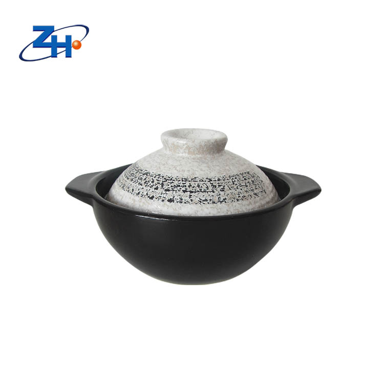 Pottery Casserole Cooking Hot Pots Ceramic Clay Pot For Cooking
