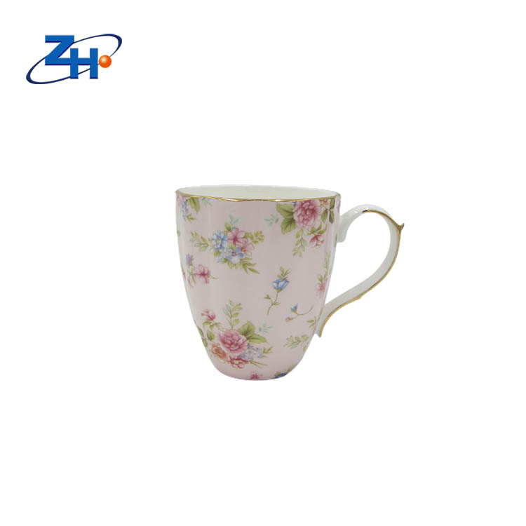 Custom design gift mug, fine bone china coffee mug
