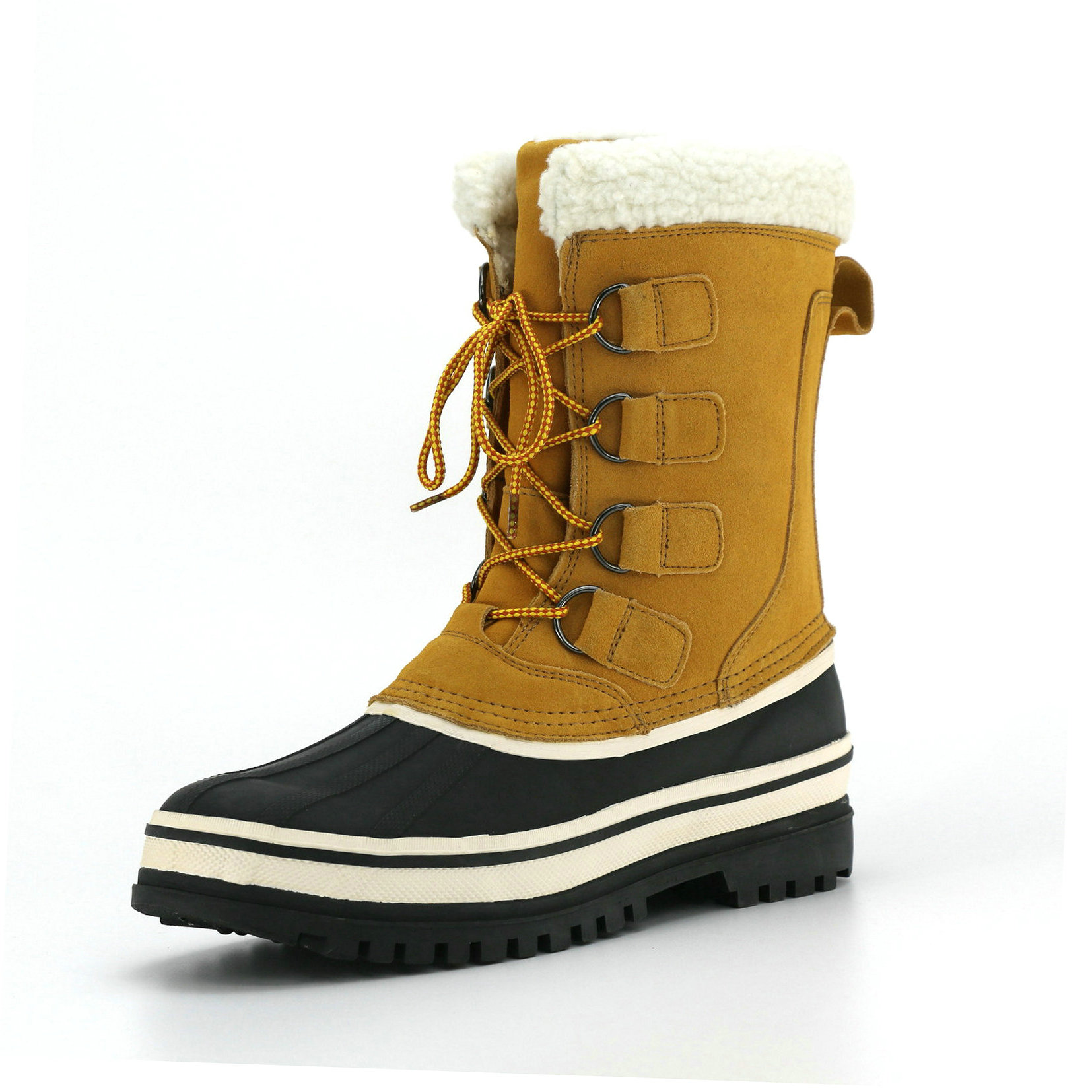 Customized Formal Waterproof Anti-Slip Soft Lined Warm Outdoor men's Shoes Hunting Winter Snow Boots