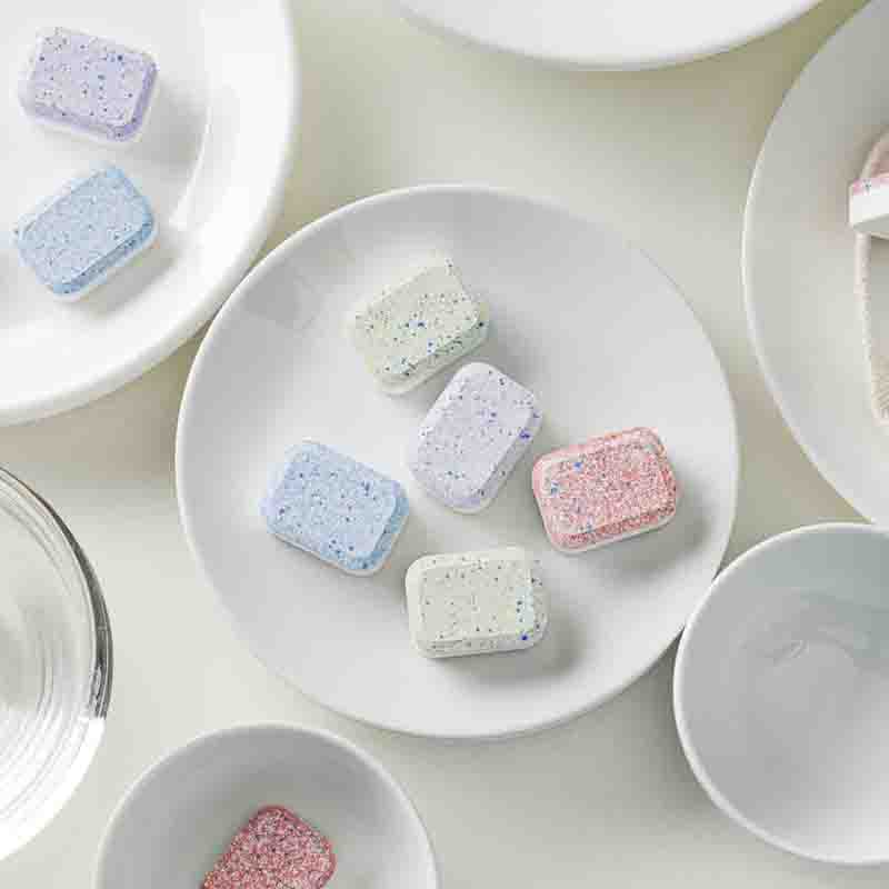 Mild and High Efficiency Dishwasher Tablets
