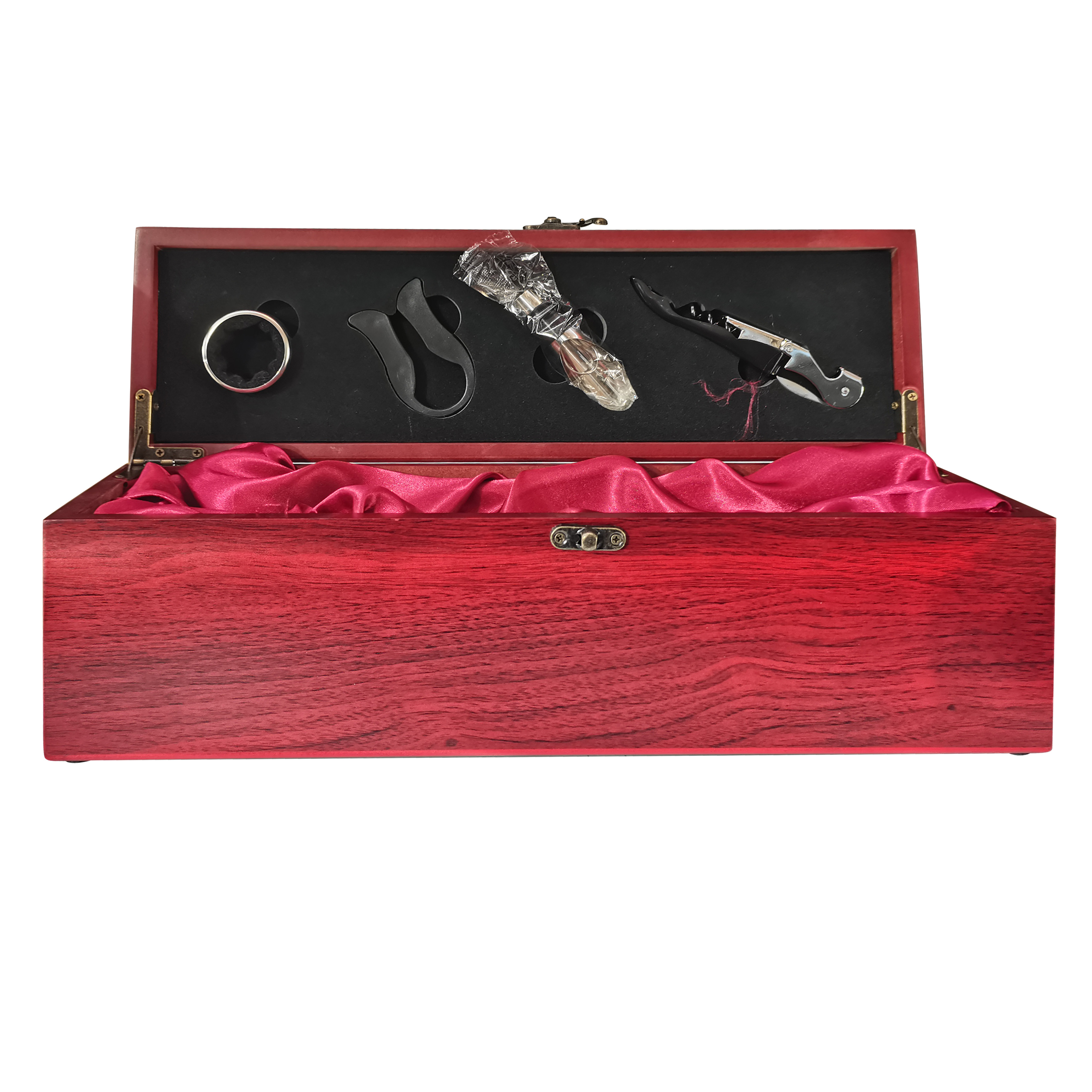 Fine wine single wooden box