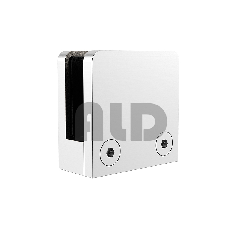 Stainless steel glass clamp