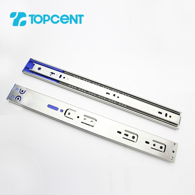 TOPCENT 45mm soft close drawer slide rail