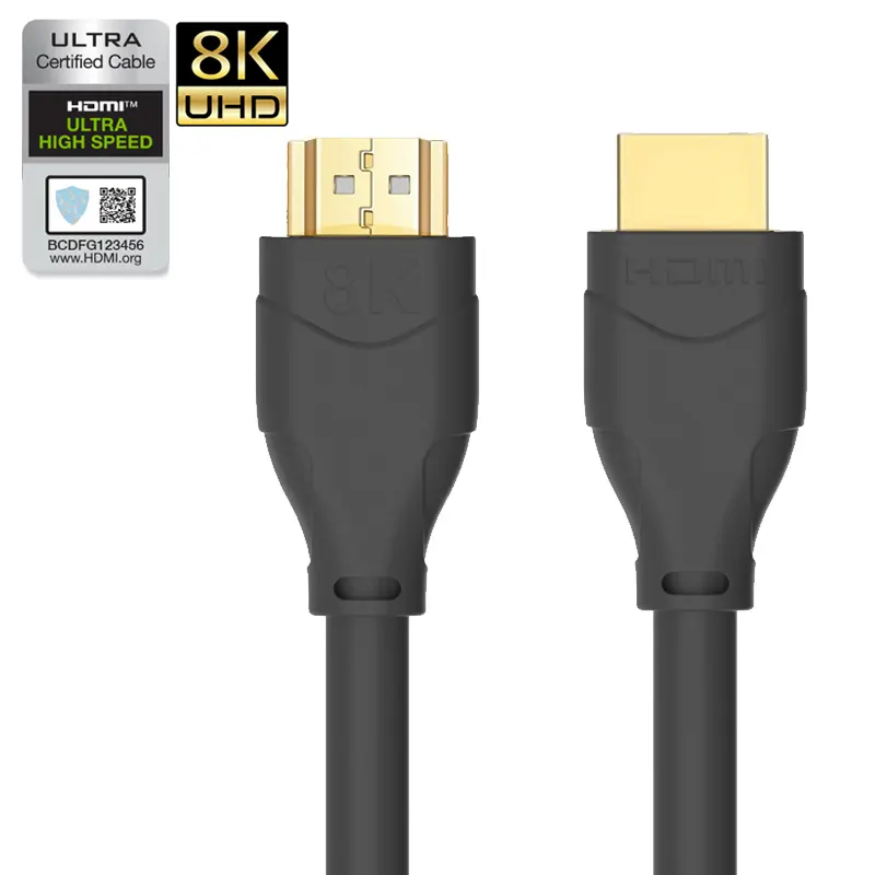 2.1v 8K HDMI cable PVC plug