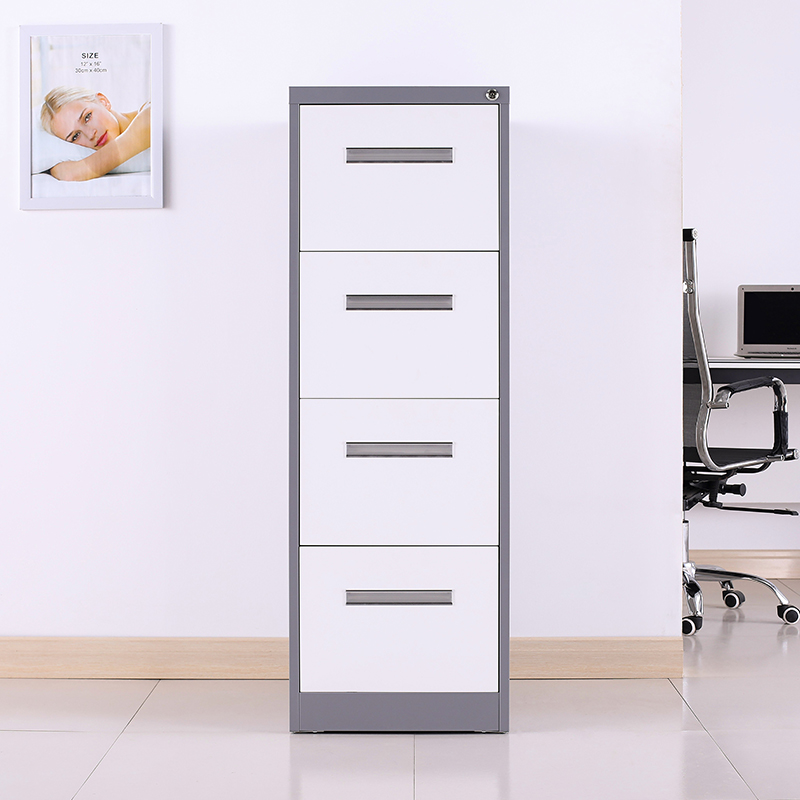 4 Drawer Office Use Storage Vertical Filing Cabinet