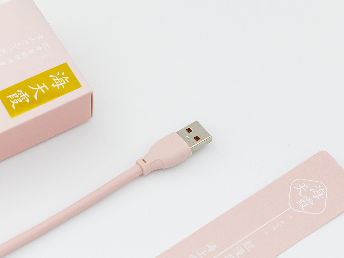 USB TYPE-C Super charging Cable pink