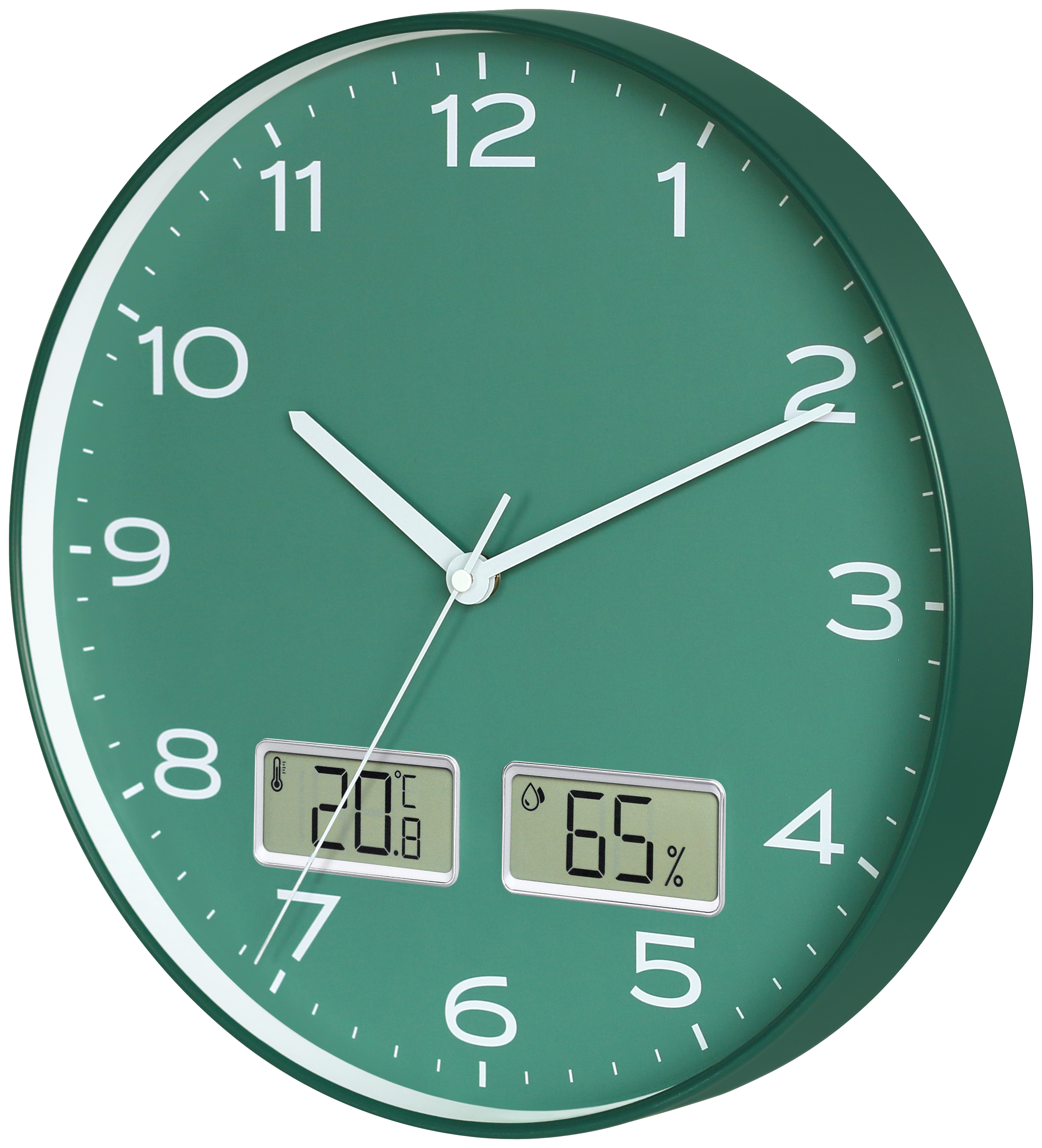 wall clock with calendar,temperature,humidity