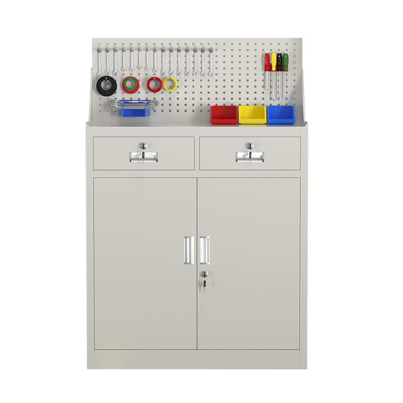 swing door tool cabinet