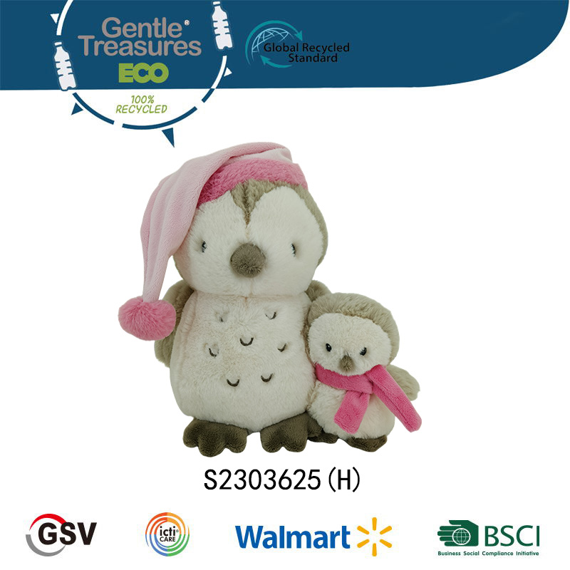 Eco animals Owl GTST PLUSH TOY（S2303625(H)）