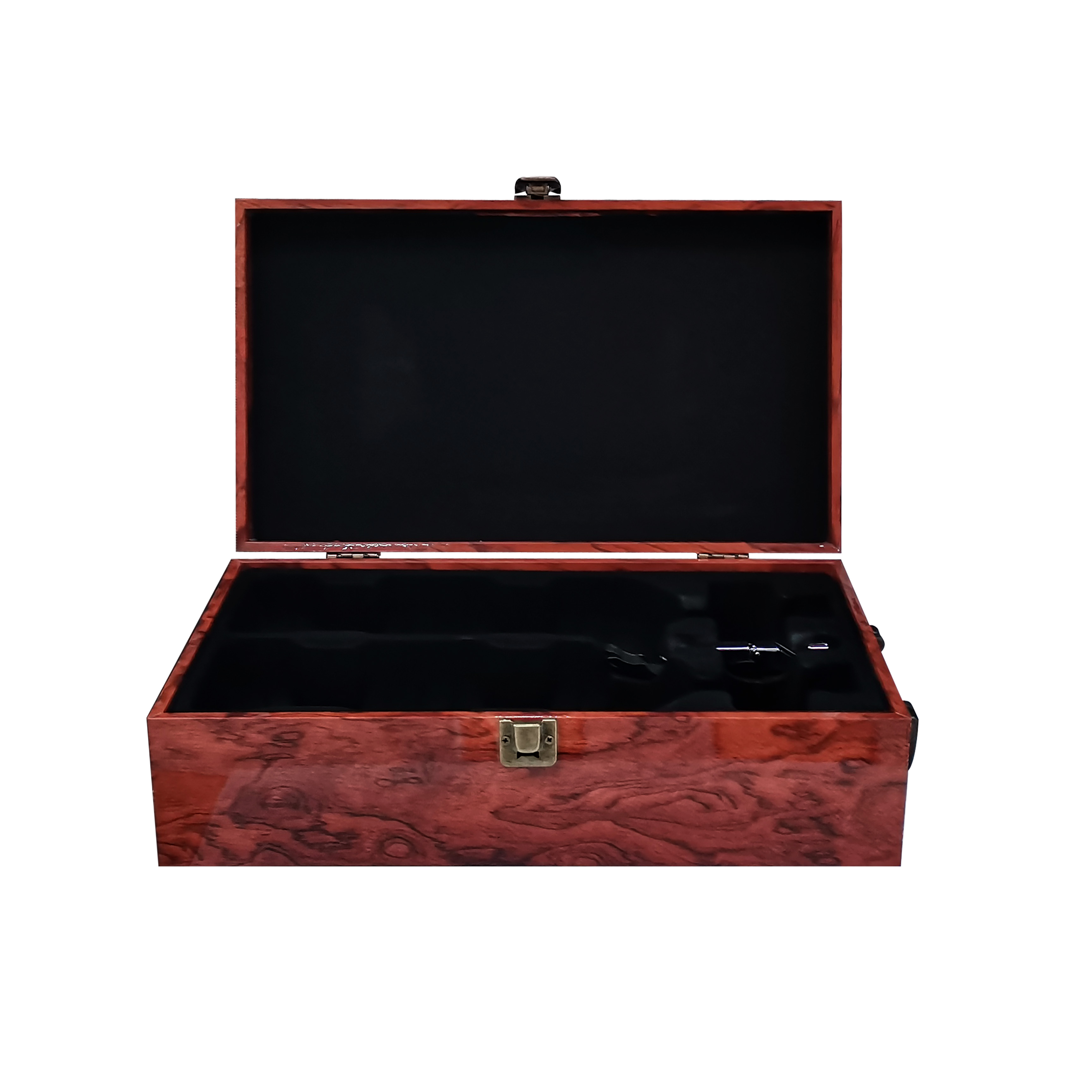 High-end piano paint red wine packaging gift box