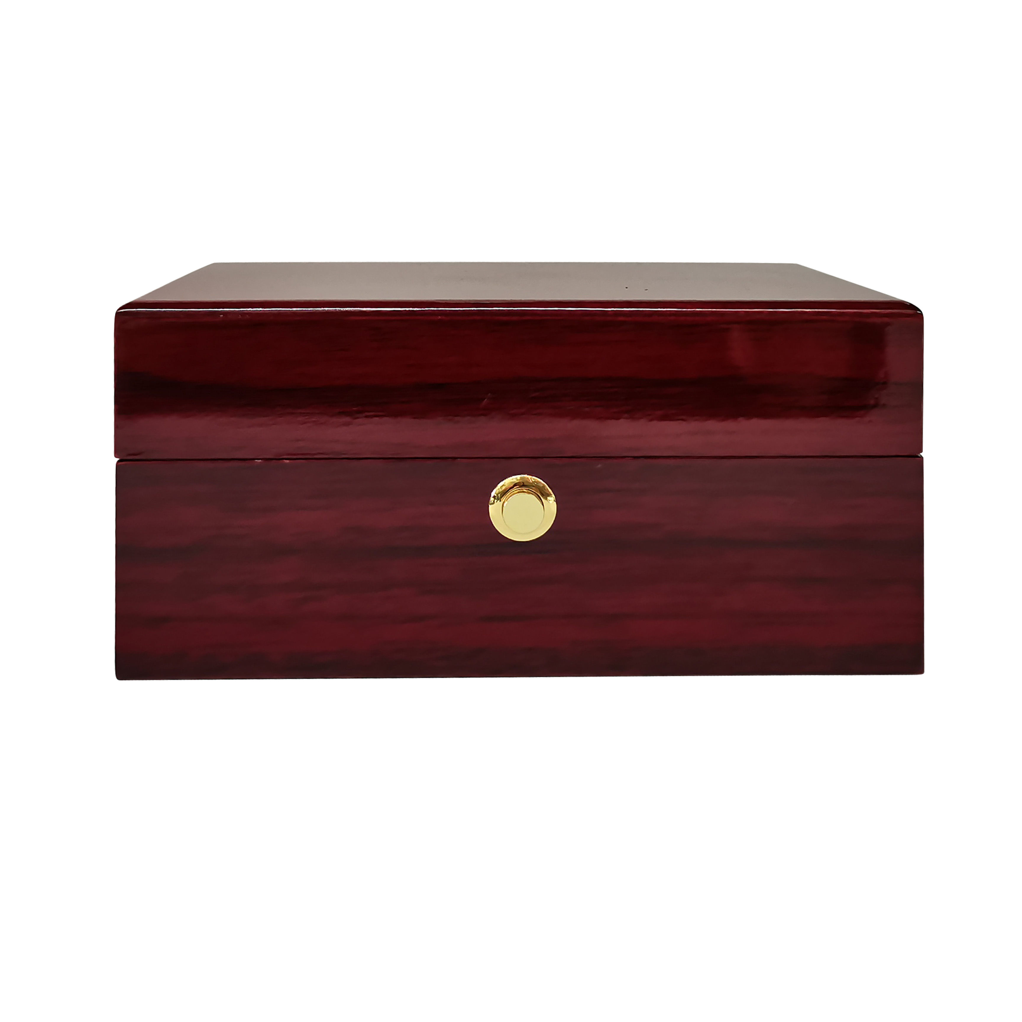High-grade wooden box with lock watch packaging
