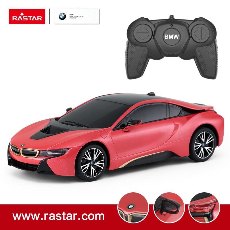 RASTAR R/C 1:18 BMW I8 License Remote Control RC Car