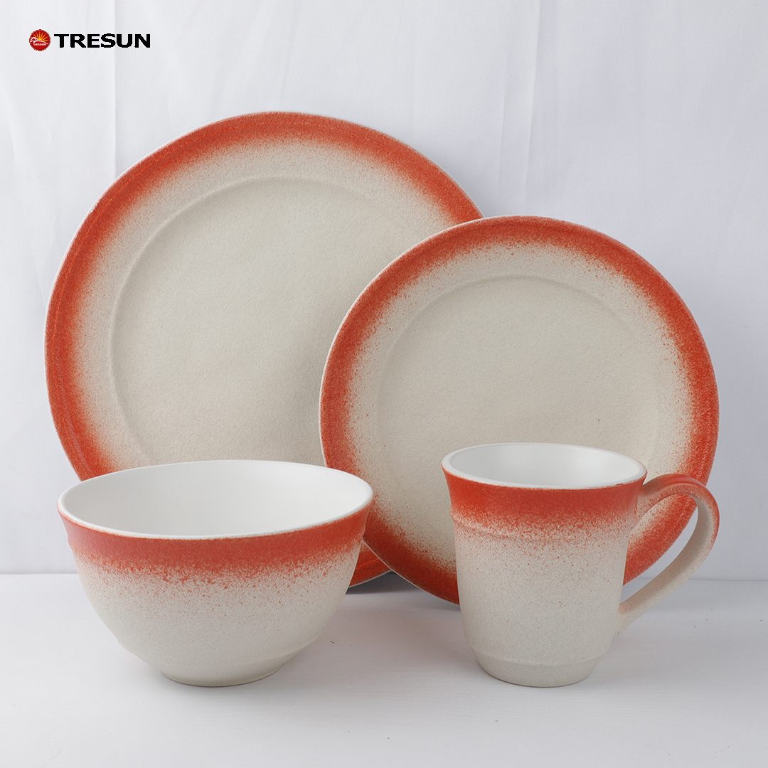 Color glaze stoneware set
