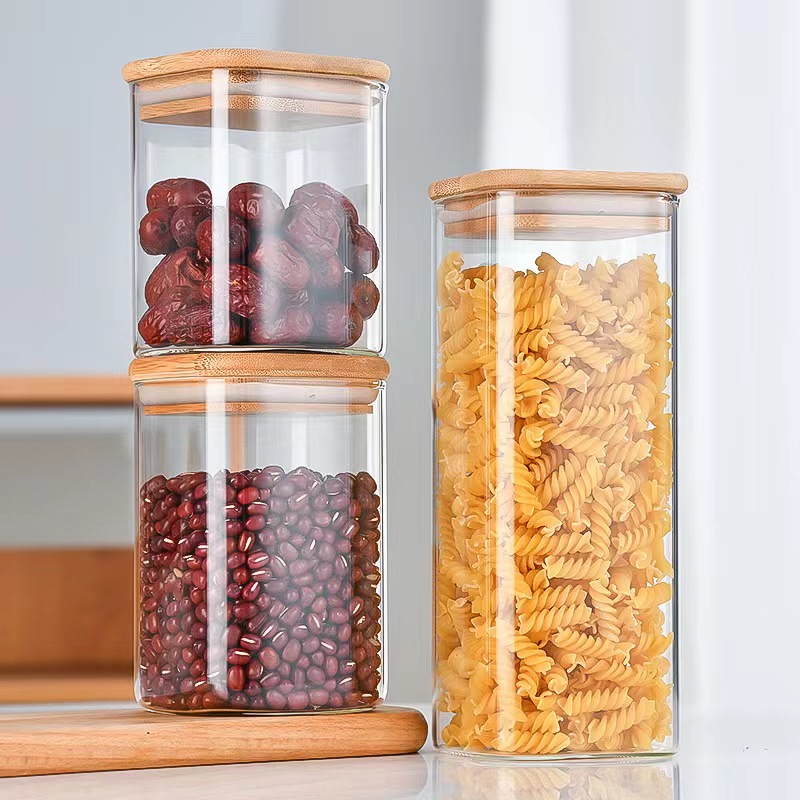 Glass jar