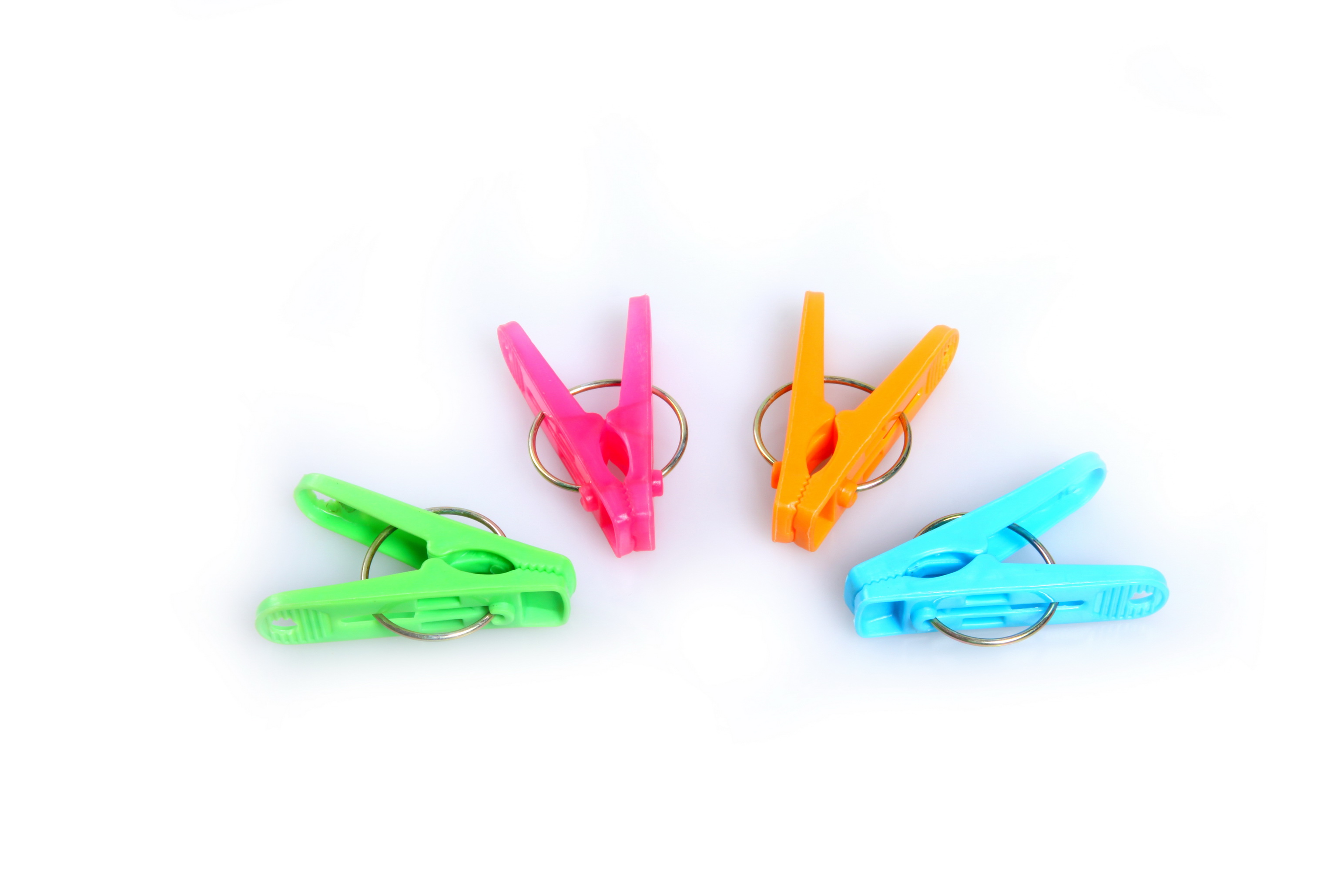 Plastic pegs