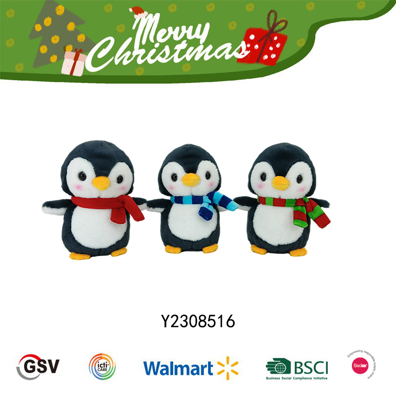 Christmas animals Penguin GTST PLUSH TOY（Y2308516）
