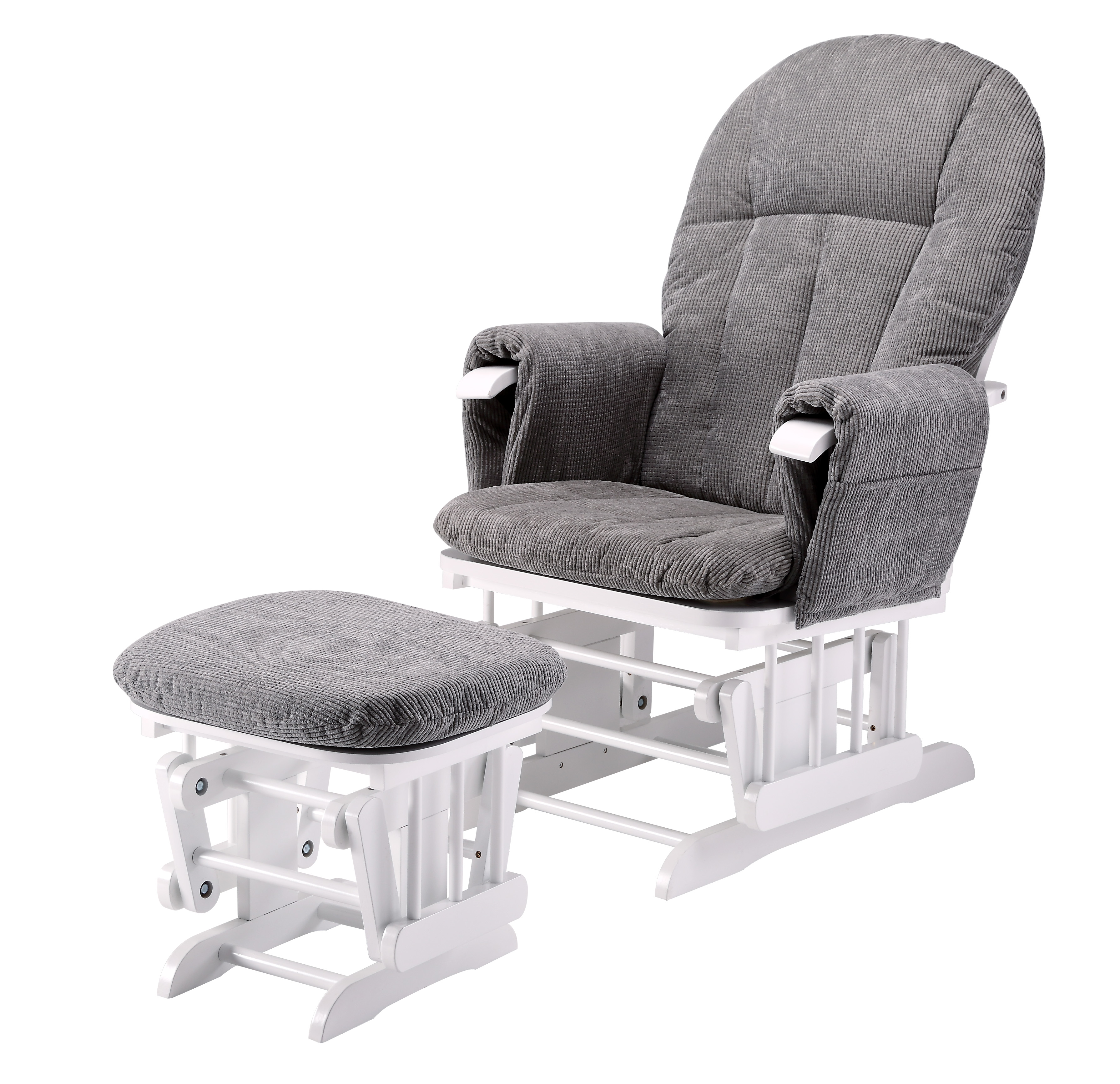 Barcelona glider chair & stool
