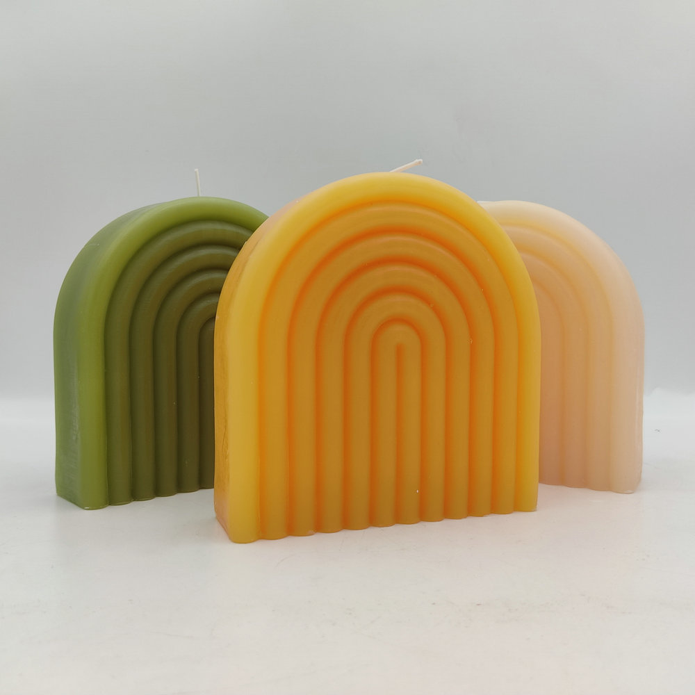 Craft shaped candle