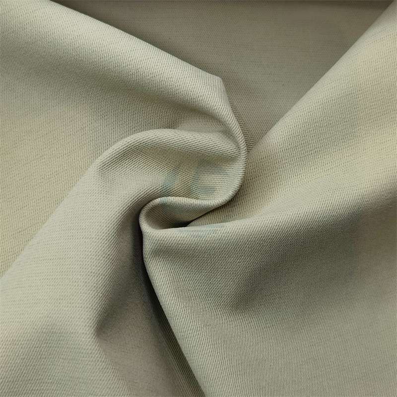 OBLST4030 Fashion fabric for women's coat, Polyester T400 stretch twill woven fabric