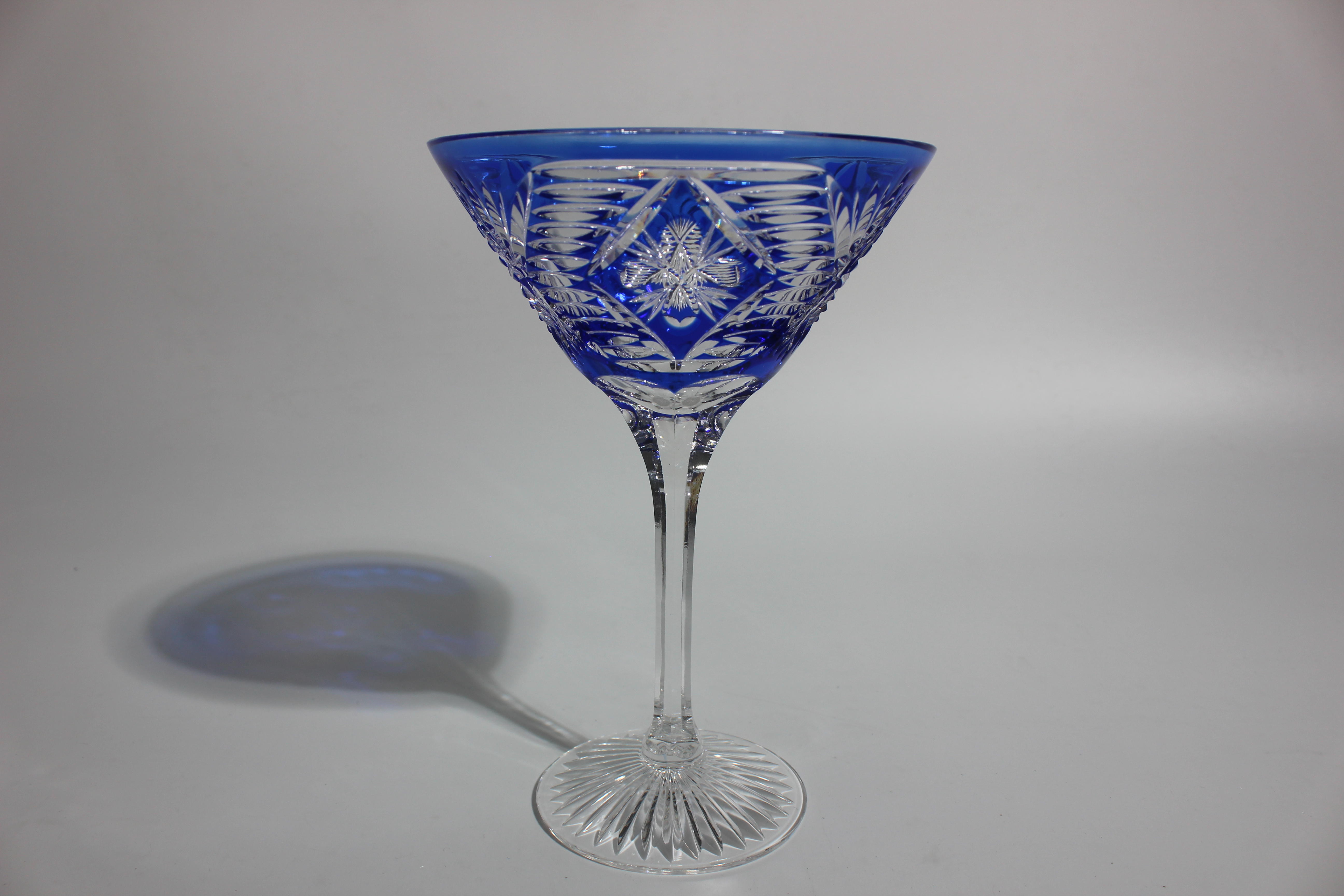 Multi - color crystal set leather glass pure handmade new product stemware