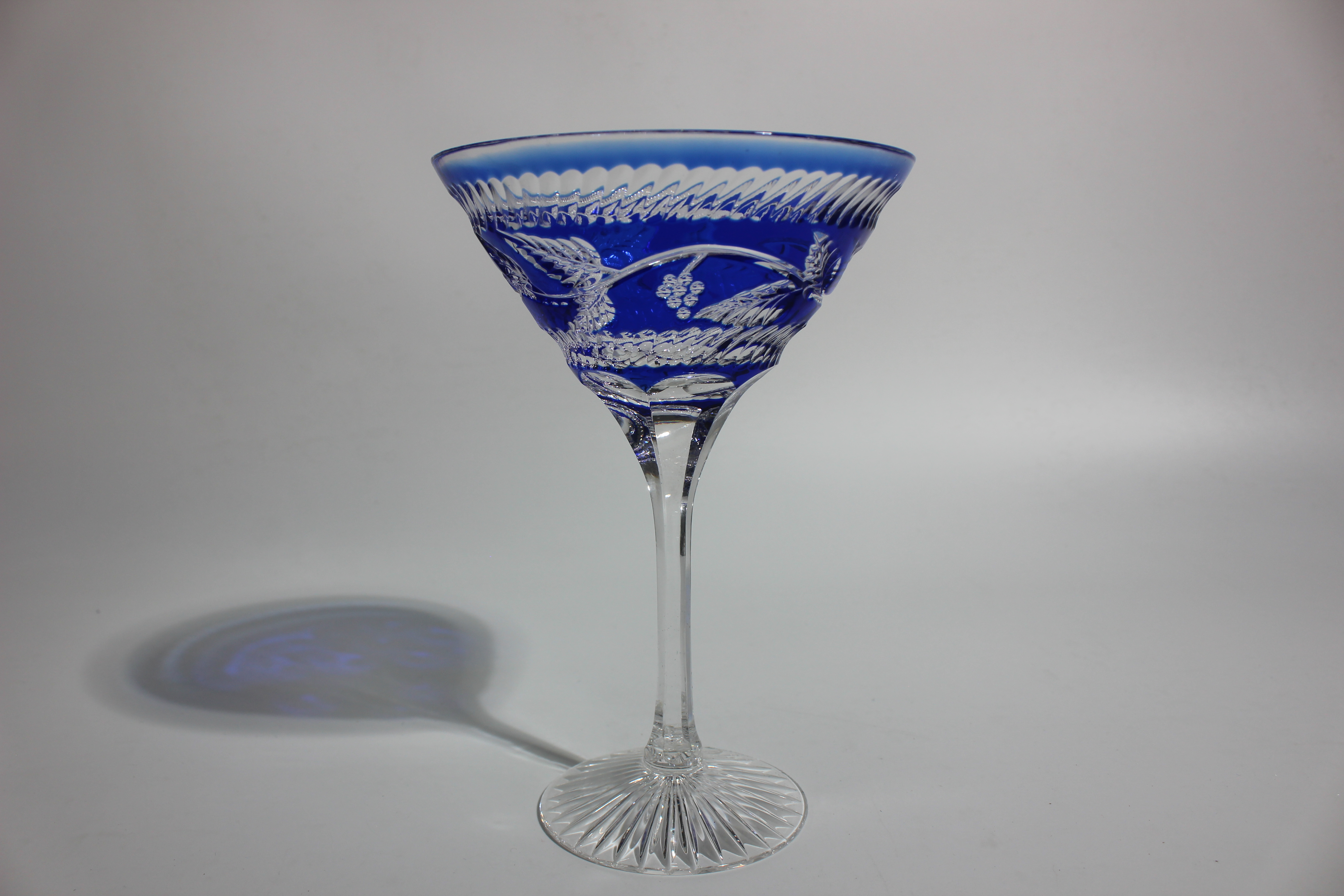 Multi - color crystal set leather glass pure handmade new product stemware