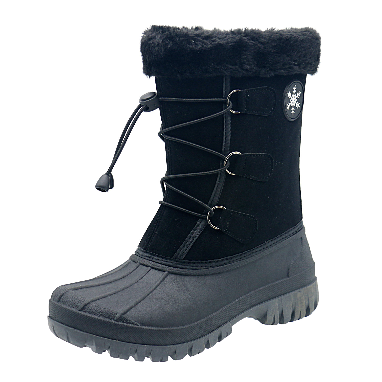 High-top Snow Boots Winter Keep Warm Lady Waterproof Non-Slip Female Duck Boots for Women