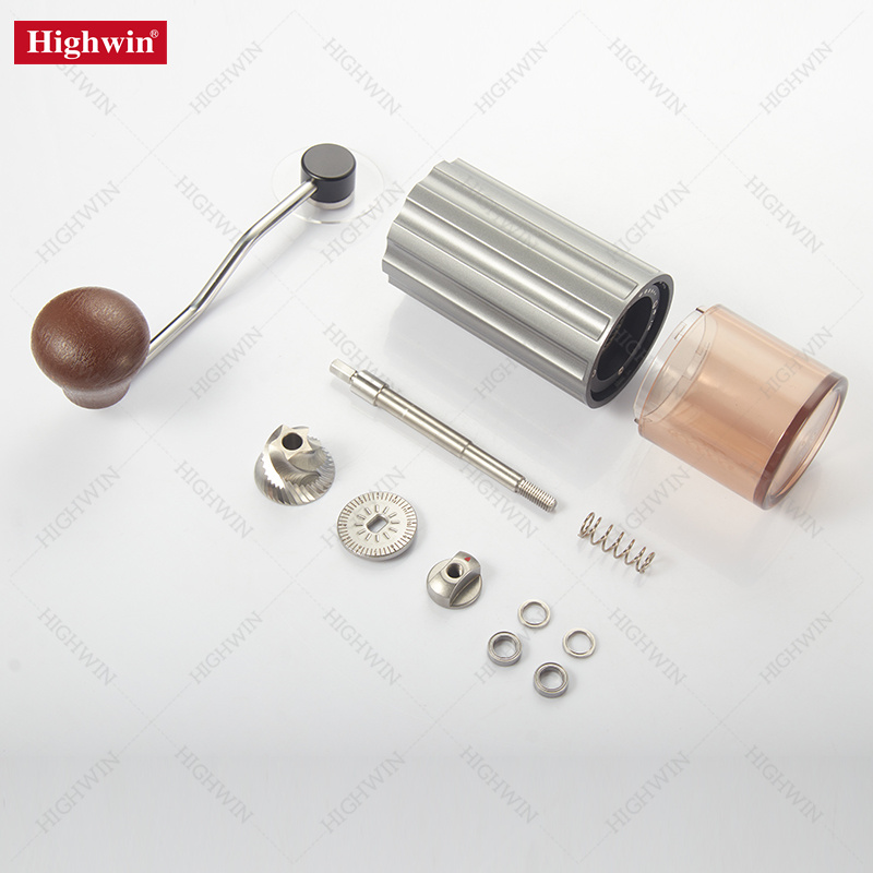 Manual Coffee Grinder 240 Adjustable Grind Settings for Aeropress, French Press, Drip Coffee,