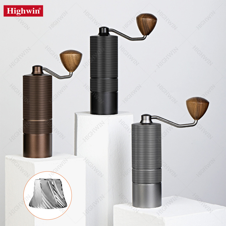 Manual Coffee Grinder Premium Stainless Steel Conical Burr
