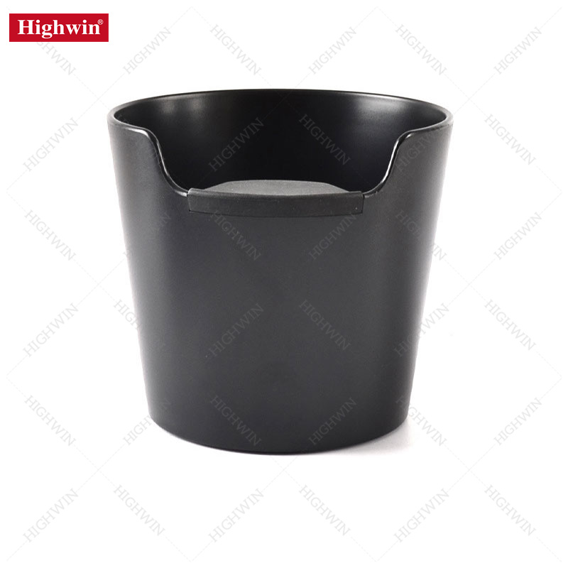 Durable Barista Style Knock Box With Removable Knock Bar and Non-Slip Base Coffee knock bin