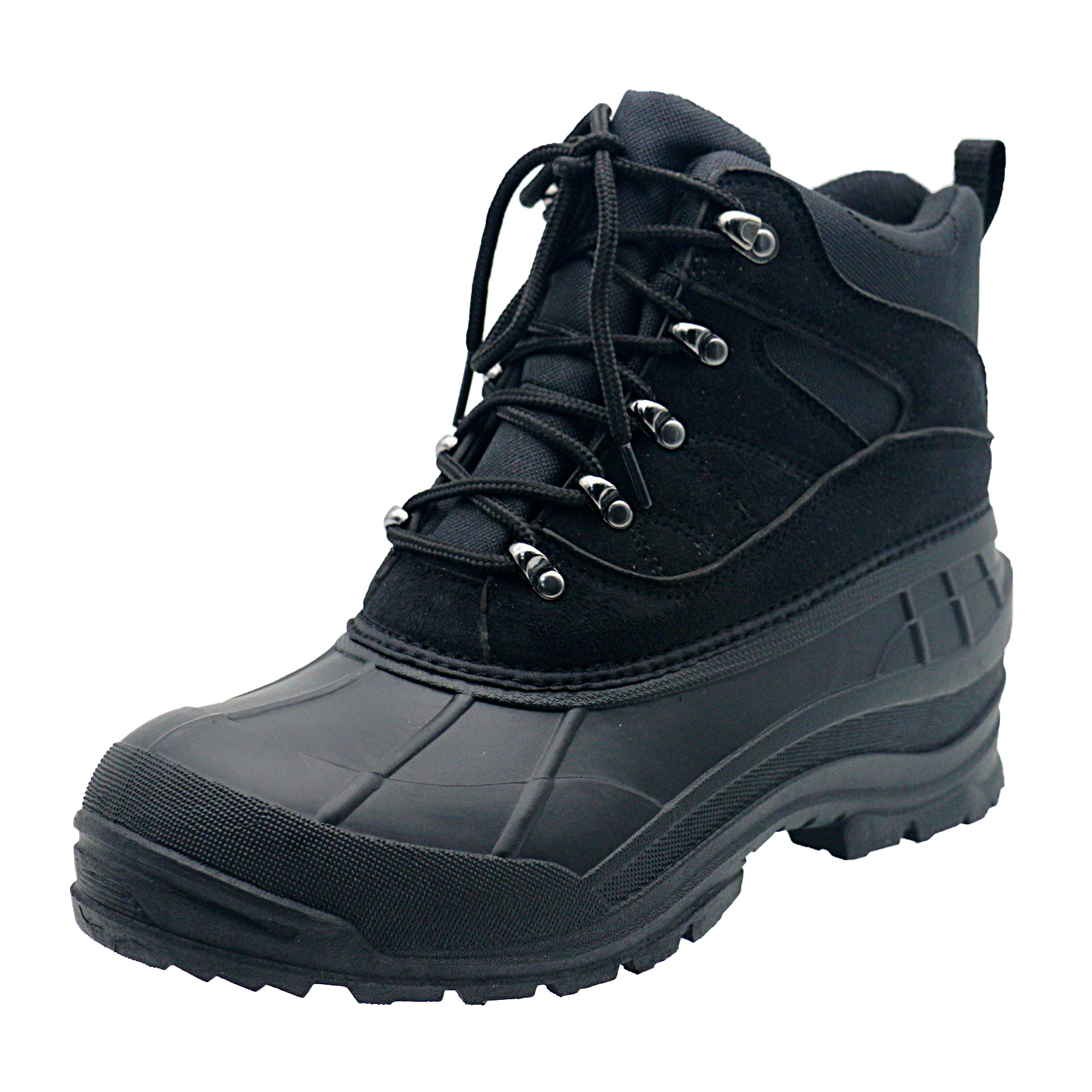 Mens Snow Waterproof Duck Hiking Bean Hiker Walking Short Ankle Boots