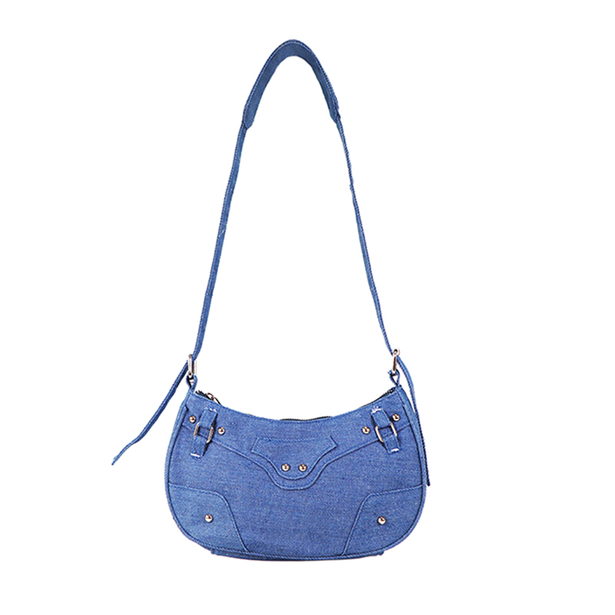 Denim retro hobo bag, shoulder bag crossbody