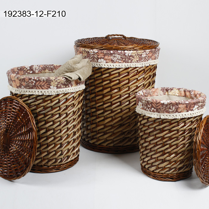 0-Willow storage basket