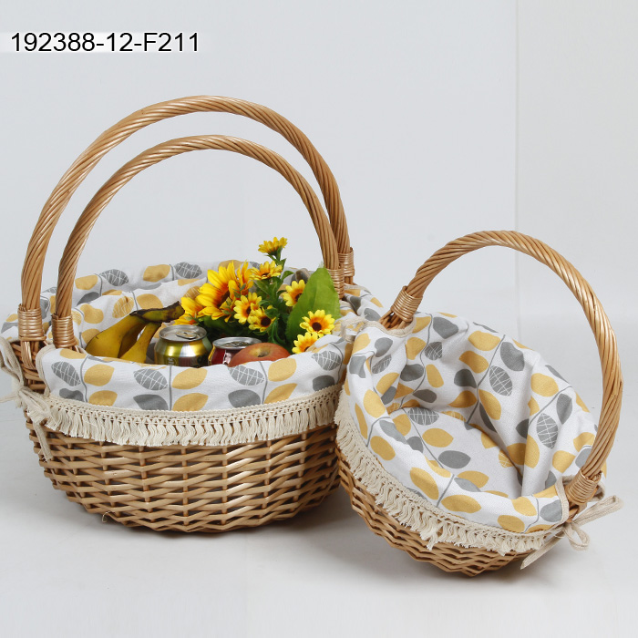 0-Willow storage basket