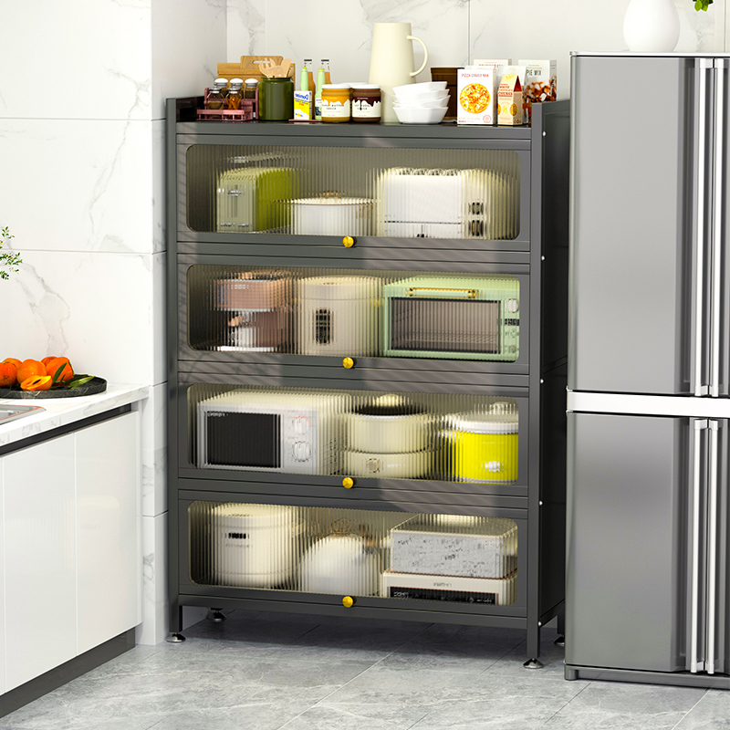 Kitchen Rack Kitchen Tableware Storage Cabinet