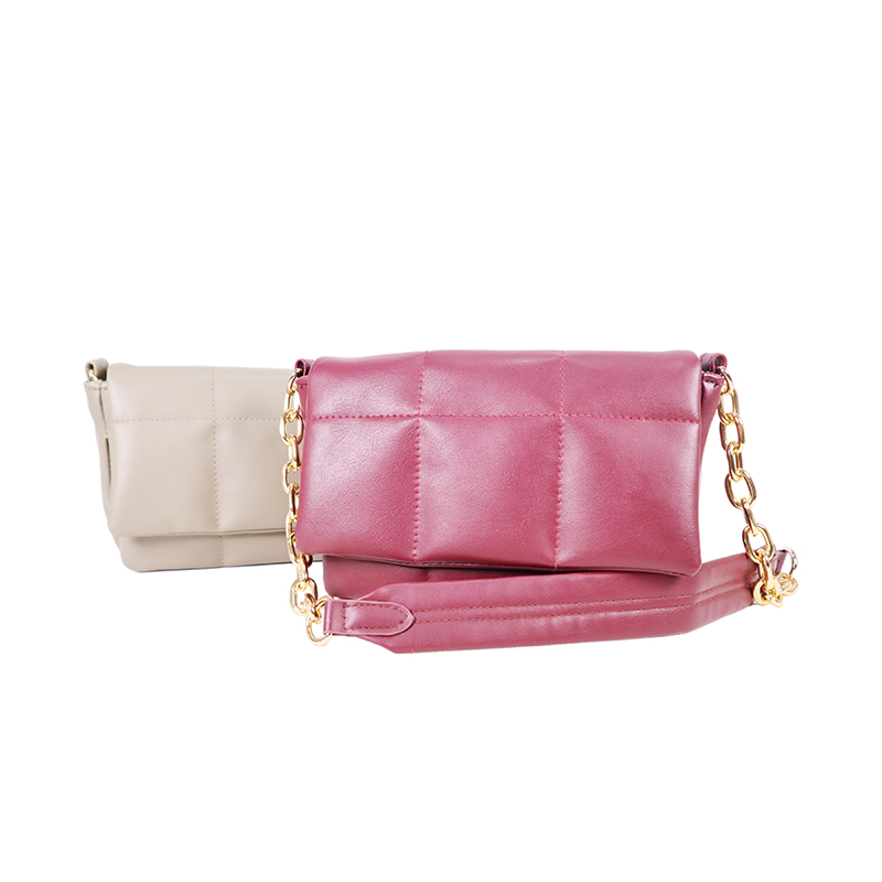 PU quilting mini bag, shoulder bag