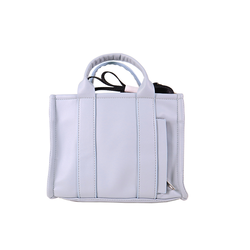 New MINI hand & crossbody carrying bag in baby blue color