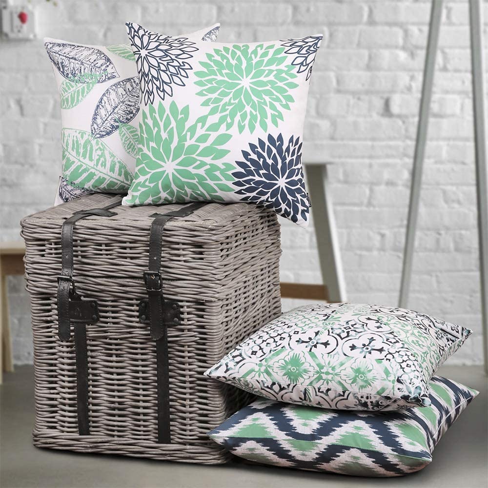 New design retro decor classic polyester cozy Invisible Zipper sofa cushion cover for home use