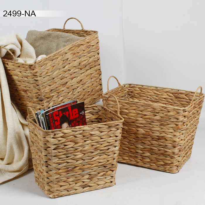 0-Water hyacinth basket