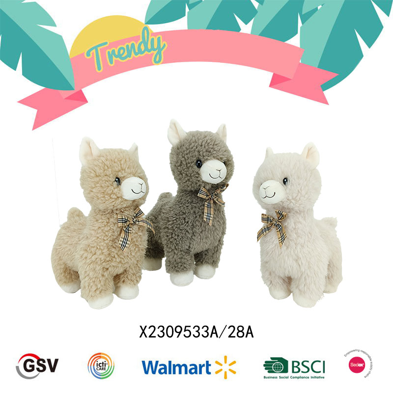 Trendy animals Alpaca GTST PLUSH TOY（X2309533A 28A ）