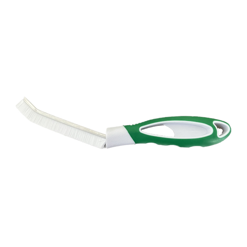 Grout Cleaner Brush for Bathroom Tile Seams Stiff PP Bristle Scrubbing Corner Brush