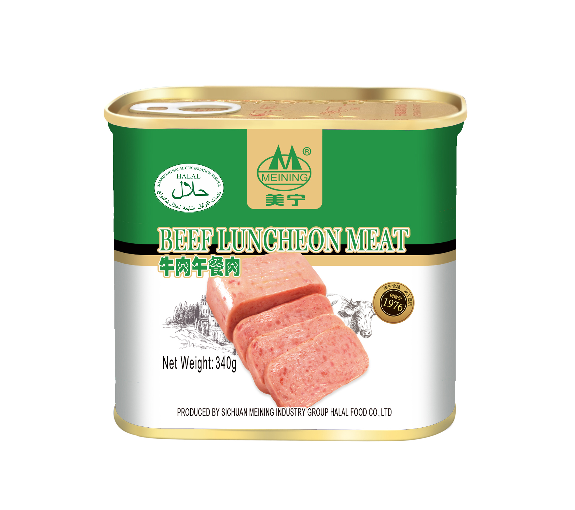 340g Meining Beef luncheon meat