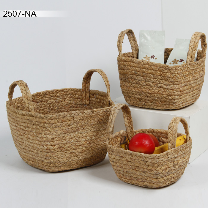 0-Water hyacinth basket