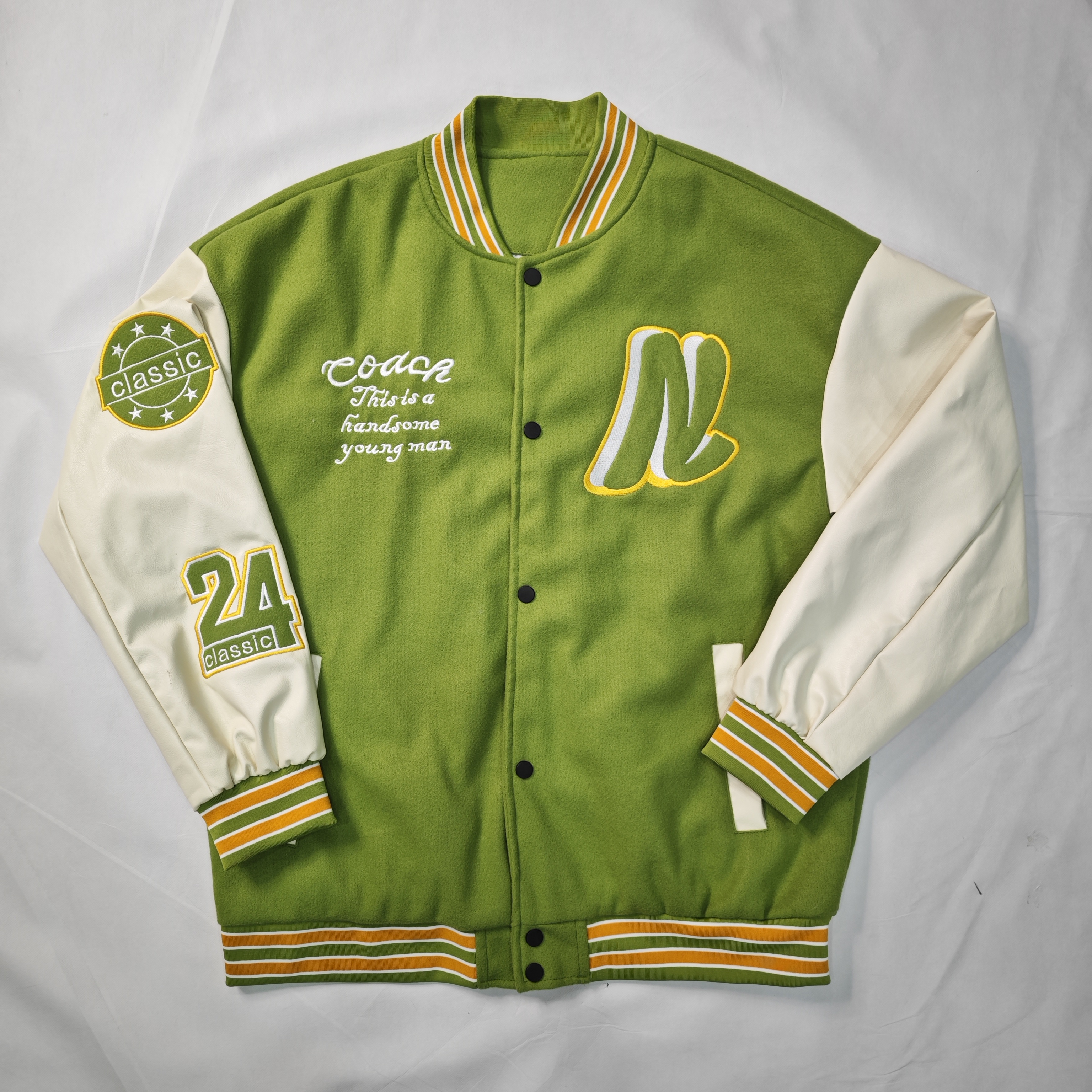 Mens Fashion Baseball Jacket